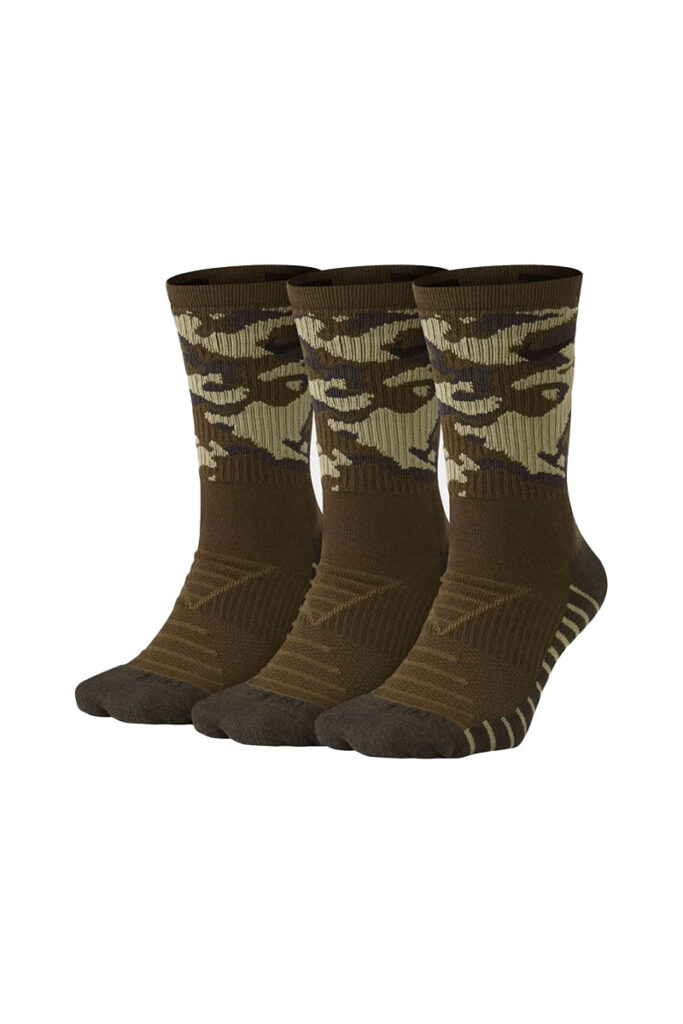 מארז 3 זוגות גרבי Nike (Max Cushion Camo Training Crew)