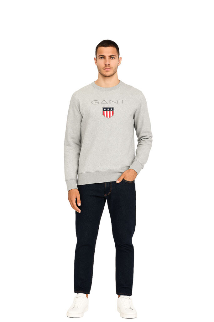סווטשרט Gant לגברים (Shield Crew Neck)