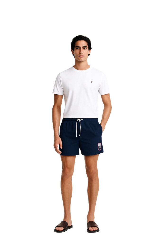 בגד ים Gant לגברים (Classic Fit Swim Shorts)