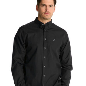 חולצה מכופתרת Gant לגברים גזרת Regular Fit (Pinpoint Oxford)