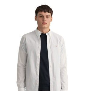 חולצה מכופתרת Gant לגברים גזרת Extra Slim (Broadcloth Shirt)
