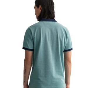חולצת פולו Gant לגברים (4-Col Oxford Pique SS Rugger)