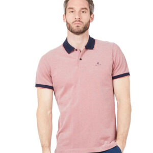 חולצת פולו Gant לגברים (4-Col Oxford Pique SS Rugger)