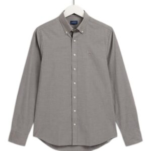 חולצה מכופתרת Gant לגברים דגם Slim Broadcloth BD, גזרת Slim Fit