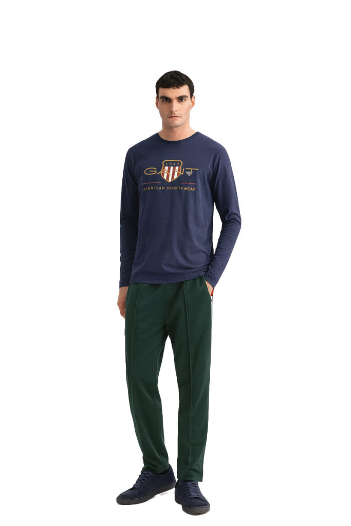 טי שירט Gant לגברים שרוול ארוך (Archive Shield Long Sleeve)