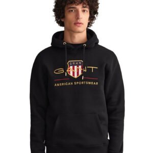 קפוצ'ון Gant לגברים גזרת Regular Fit (Archive Shield Hoodie)