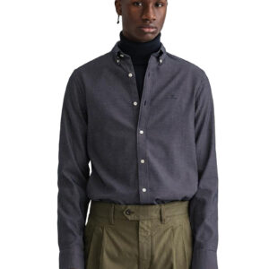 חולצה מכופתרת Gant לגברים גזרת Slim Fit (Dobby Shirt)