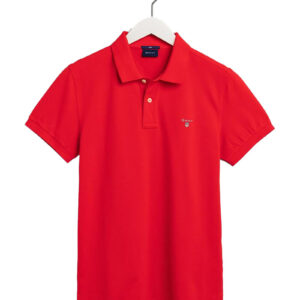 חולצת פולו Gant לגברים גזרת Slim Fit (The Original Pique SS Rugger)