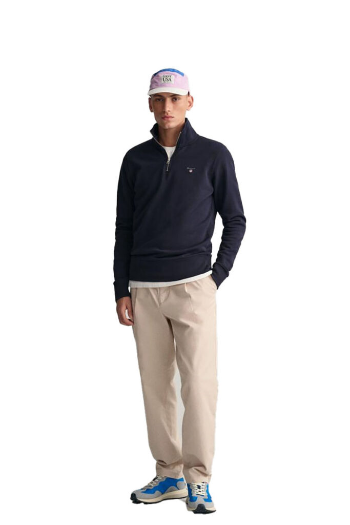 סווטשרט Gant לגברים דגם Original Half Zip