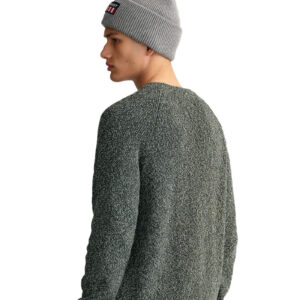 סוודר Gant לגברים גזרת Relaxed Fit (Twisted Cotton Crew Neck)