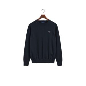 סוודר Gant לגברים גזרת Regular Fit (Classic Cotton Crew Neck)