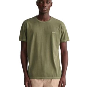 טי שירט Gant לגברים (Sunfaded Slim Pique Short Sleeve)