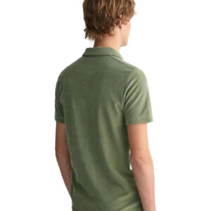 חולצת פולו Gant לגברים דגם Terry Cloth Piqué