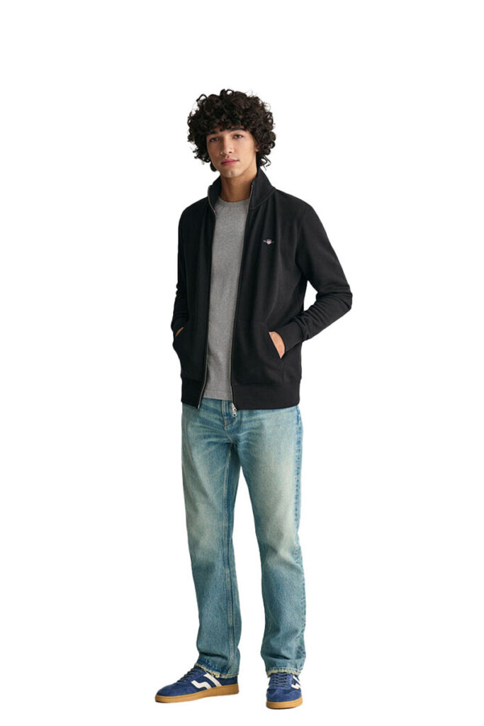 קרדיגן Gant לגברים עם רוכסן (Zip Sweatshirt)