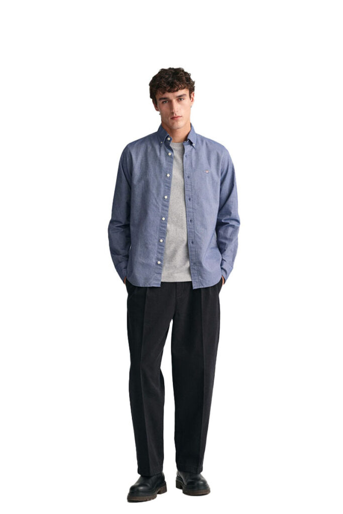 חולצה מכופתרת Gant לגברים גזרת Slim Fit (Oxford Shirt)