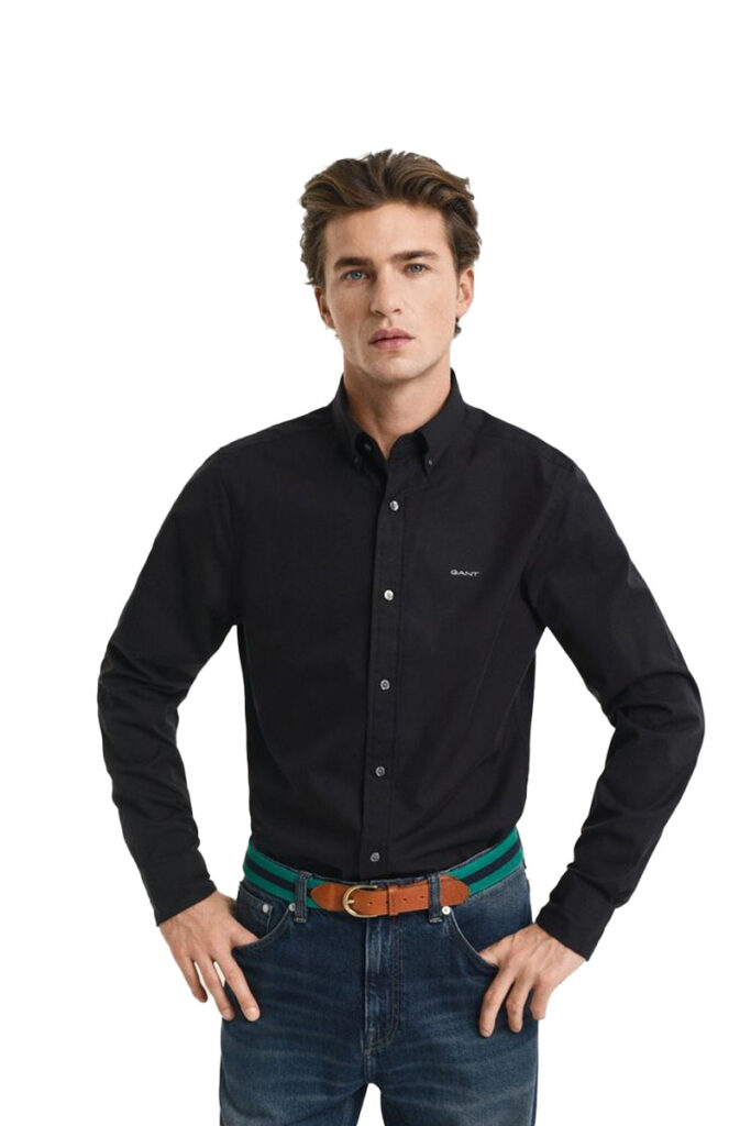 חולצה מכופתרת Gant לגברים גזרת Slim Fit (Oxford Shirt)