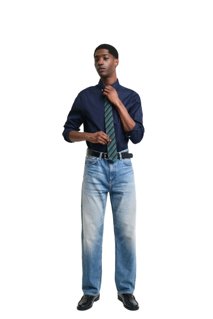 חולצה מכופתרת Gant לגברים גזרת Slim Fit (Oxford Shirt)