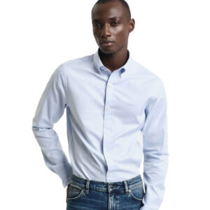 חולצה מכופתרת Gant לגברים גזרת Slim Fit (Oxford Shirt)