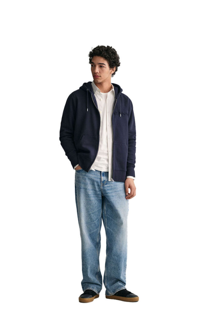 קפוצ'ון Gant לגברים (Zip Hoodie)