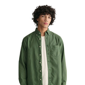 חולצה מכופתרת Gant לגברים גזרת Regular Fit (Sunfaded Archive Oxford)