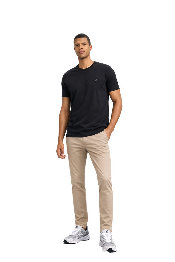 טי שירט Nautica לגברים (Solid T-Shirt)