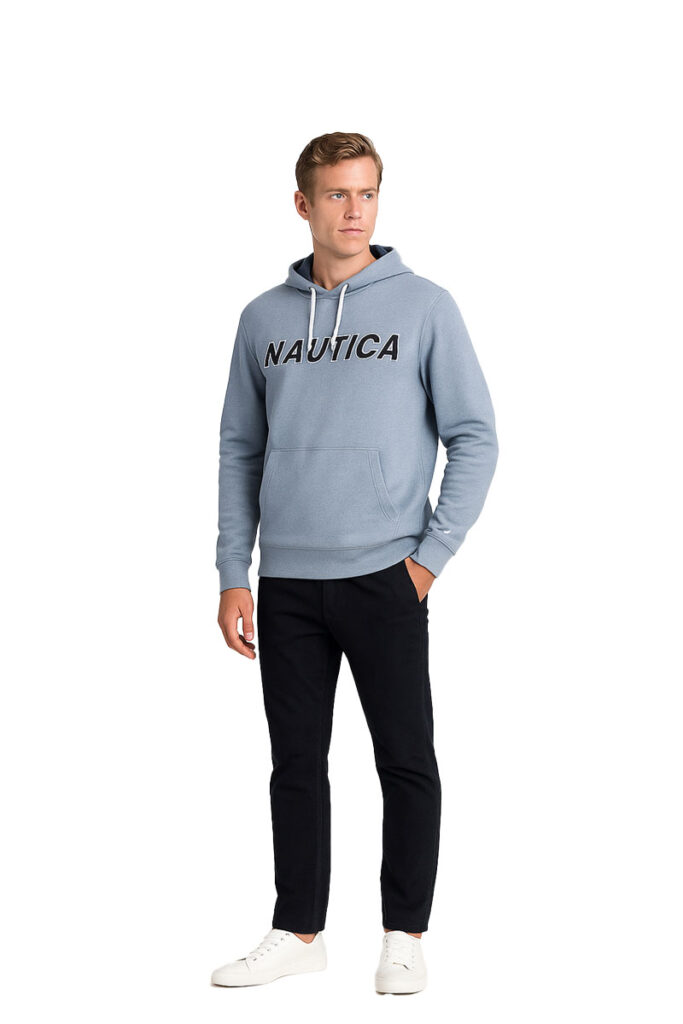 קפוצ'ון Nautica לגברים (Logo Hoodie True)