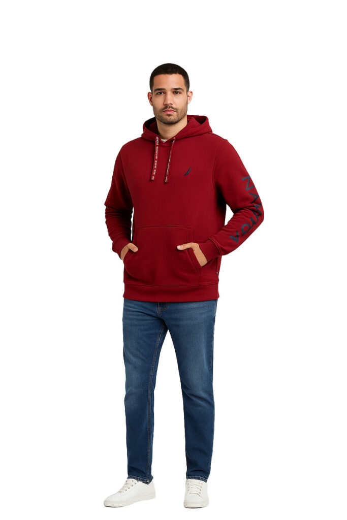 קפוצ'ון Nautica לגברים (Hoodie Logo)