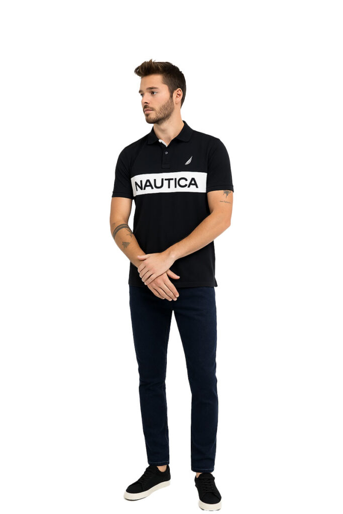 חולצת פולו Nautica לגברים