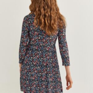 שמלת מיני Springfield נשים (Printed Short Dress)