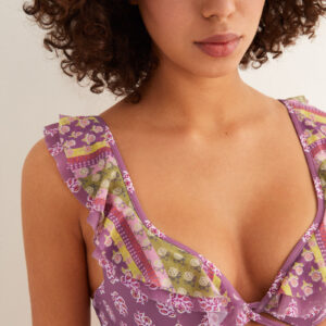 בגד ים ביקיני Women's Secret (Printed Push-Up Bikini Top)
