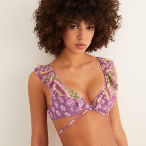 בגד ים ביקיני Women's Secret (Printed Push-Up Bikini Top)