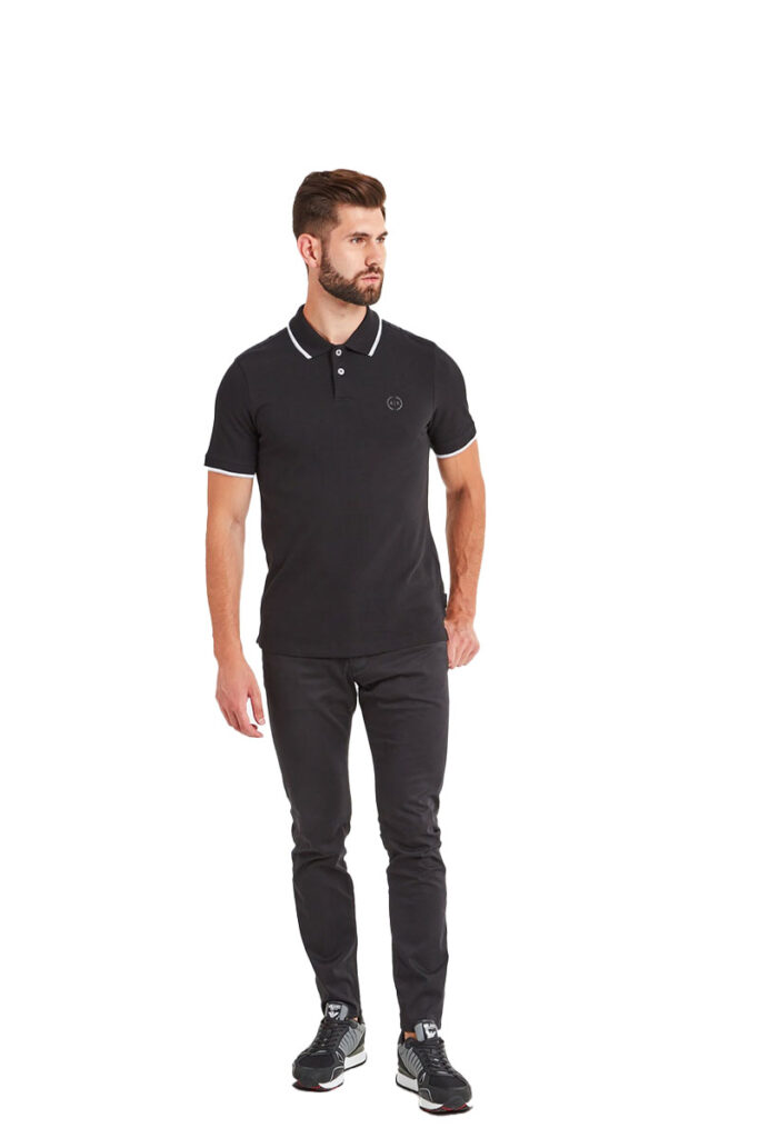 חולצת פולו Armani Exchange לגברים Regular Fit