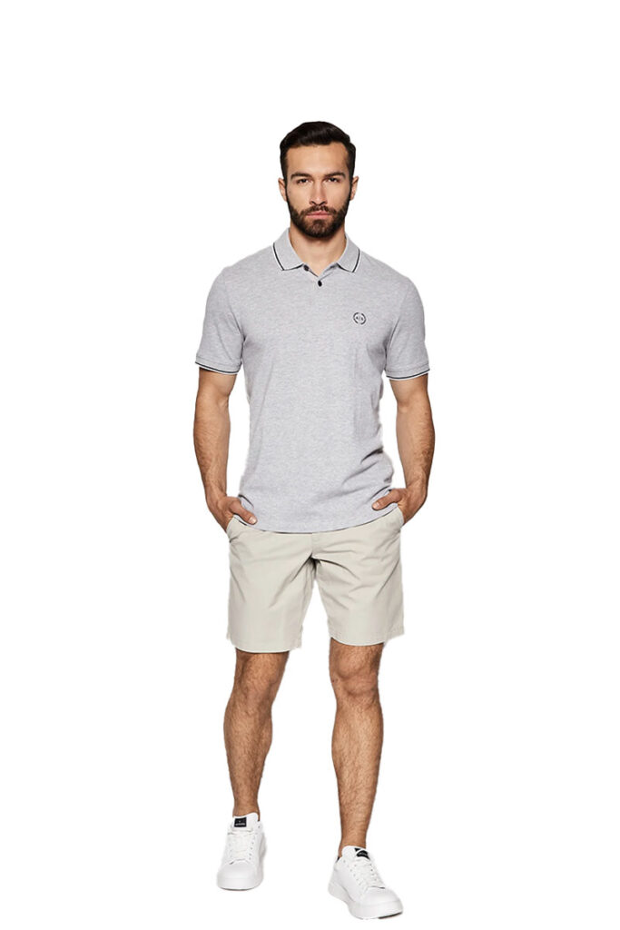 חולצת פולו Armani Exchange לגברים Regular Fit