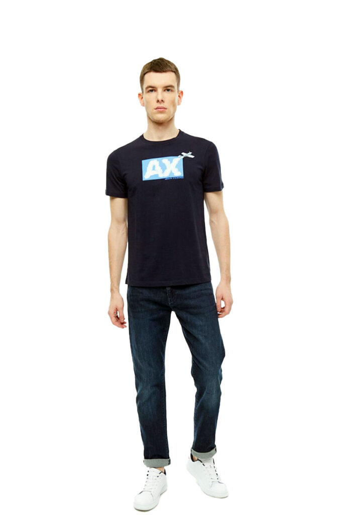 ג'ינס Armani Exchange לגברים גזרת Regular Fit