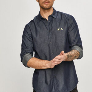 חולצה מכופתרת Armani Exchange לגברים Regular Fit