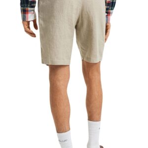 ברמודה פשתן Gant לגברים גזרת Relaxed Fit
