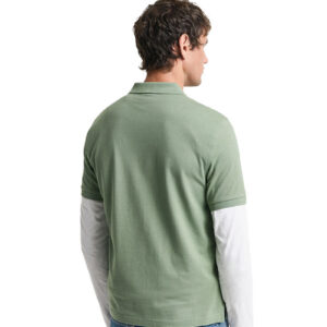 חולצת פולו Gant לגברים גזרת Regular Fit (Shield Pique)