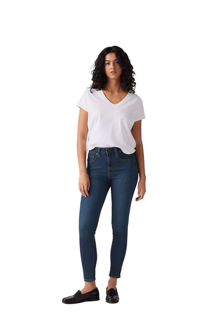 ג'ינס Levis לנשים דגם 721 גזרת High Rise Skinny