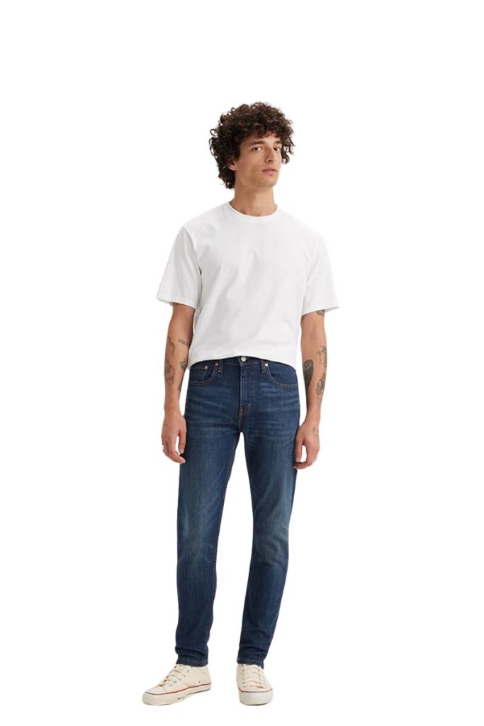 ג'ינס Levis לגברים דגם 512 גזרת Slim Fit, אורך 34 (Slim Taper)