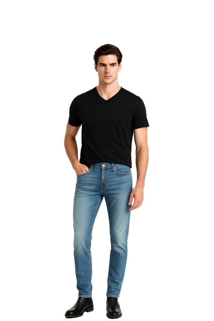 ג'ינס Calvin Klein לגברים גזרת Skinny Fit