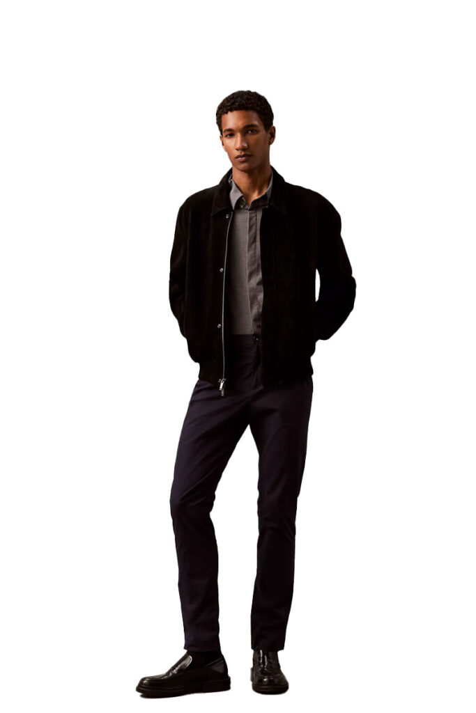 מכנסי אופנה Calvin Klein לגברים (Cotton Flex Chino)