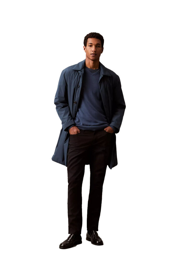 מכנסי אופנה Calvin Klein לגברים גזרת Slim (Slim Move 5-Pocket Pant)