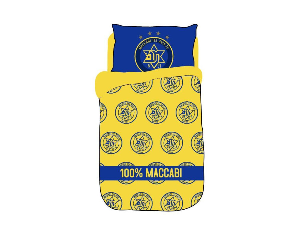 סט מצעים מכבי תל אביב