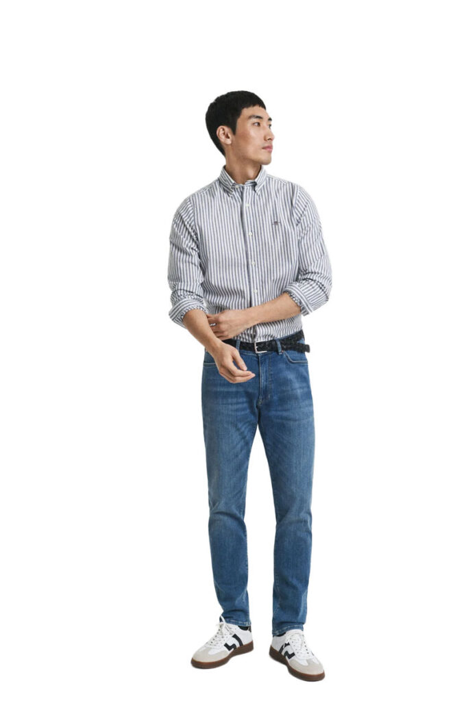 ג'ינס Gant לגברים גזרה Extra Slim (Active Recover Jeans)
