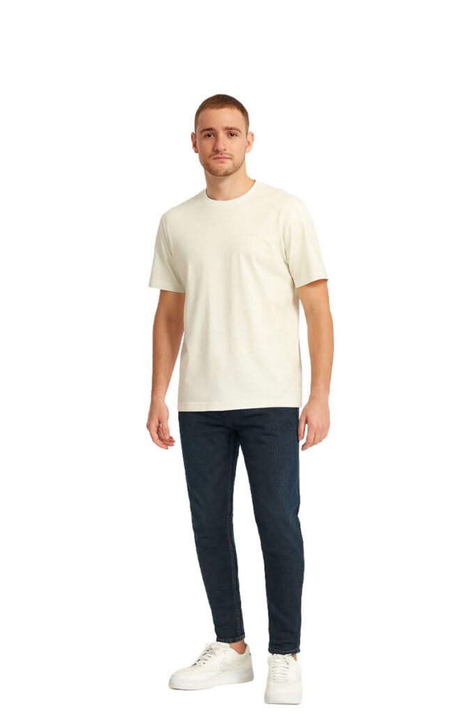 טי שירט Gant לגברים דגם Twill Texture
