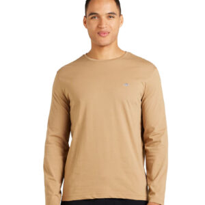 טי שירט Gant לגברים גזרת Slim Fit (Slim Pique Long Sleeve)