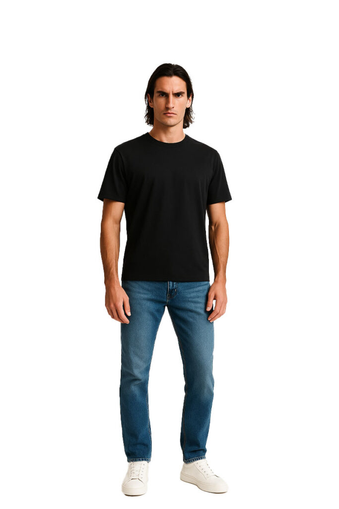 טי שירט Gant לגברים דגם Twill Texture