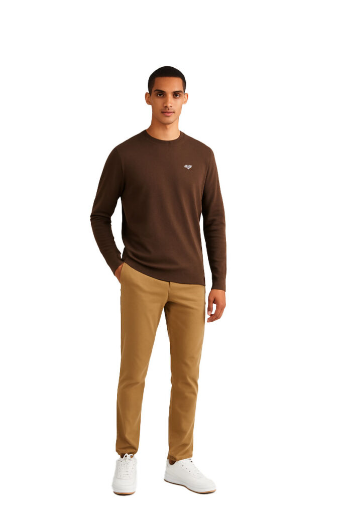 טי שירט Gant לגברים גזרת Slim (Slim Pique Long Sleeve)