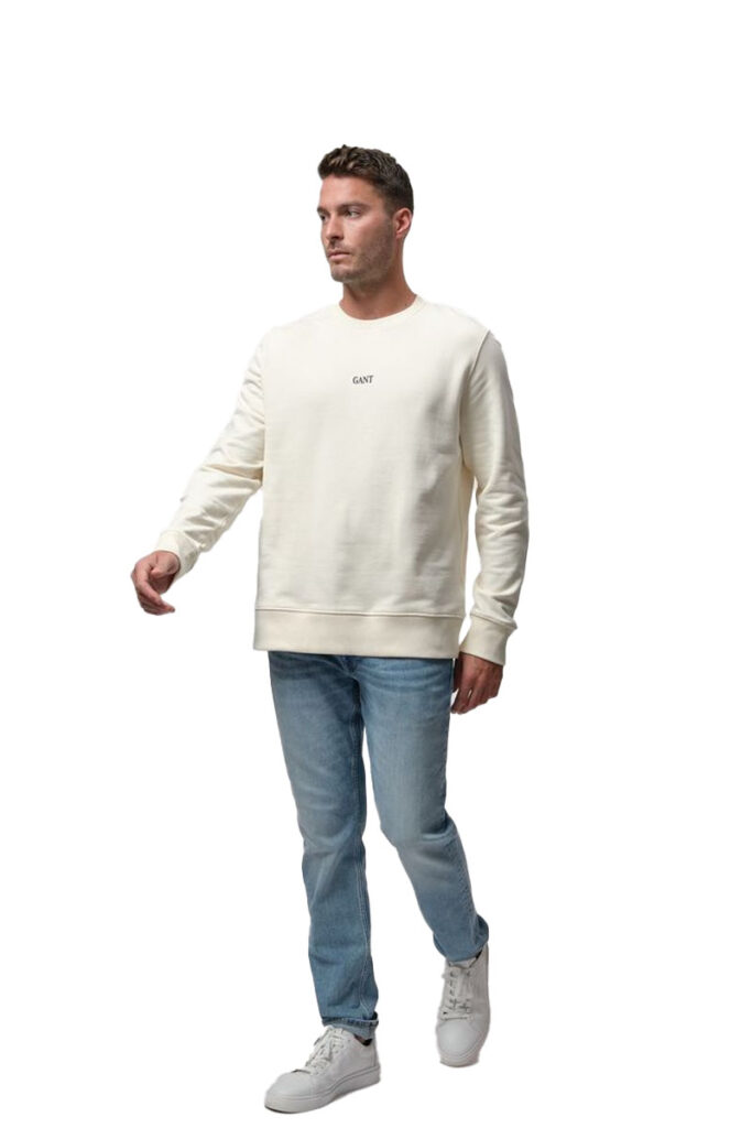 סווטשרט Gant לגברים (Small Graphic C-Neck)