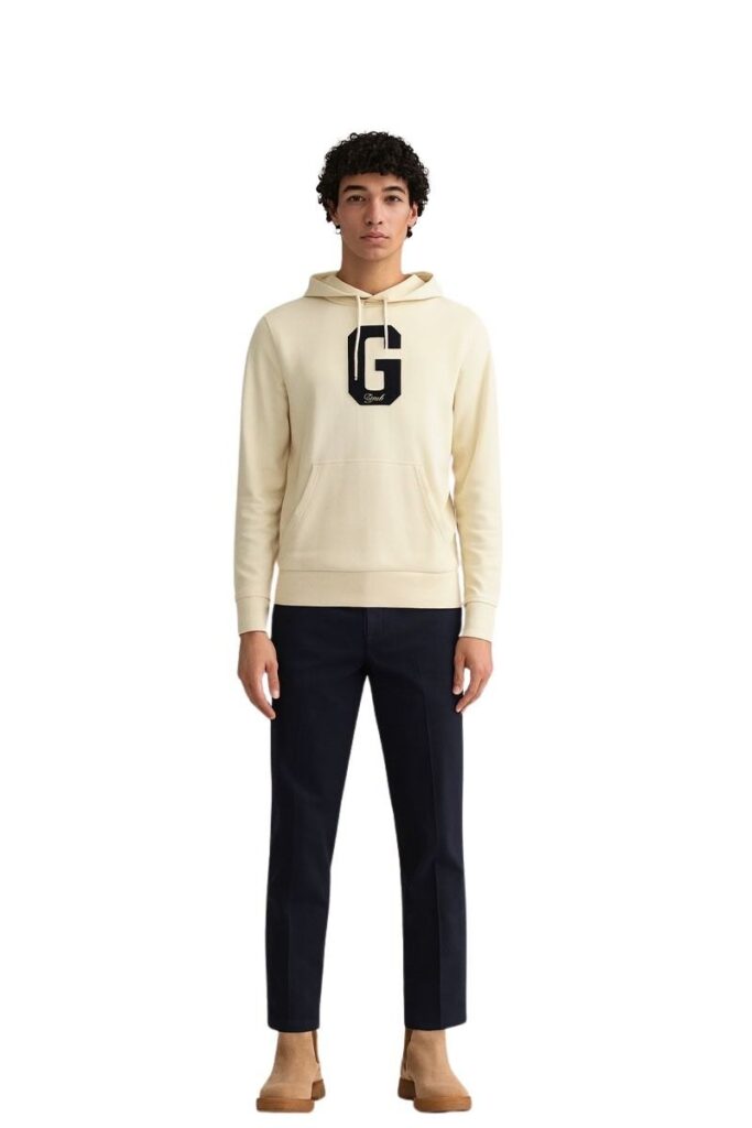 קפוצ'ון Gant לגברים (G Badge Hoodie)